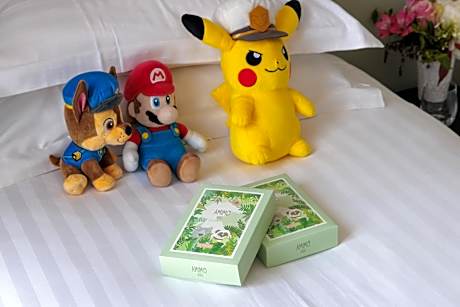 Two Connecting Double Rooms