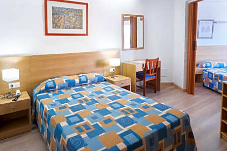 Family Room with Shared Bathroom