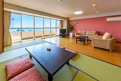 Quadruple Room with Sea View