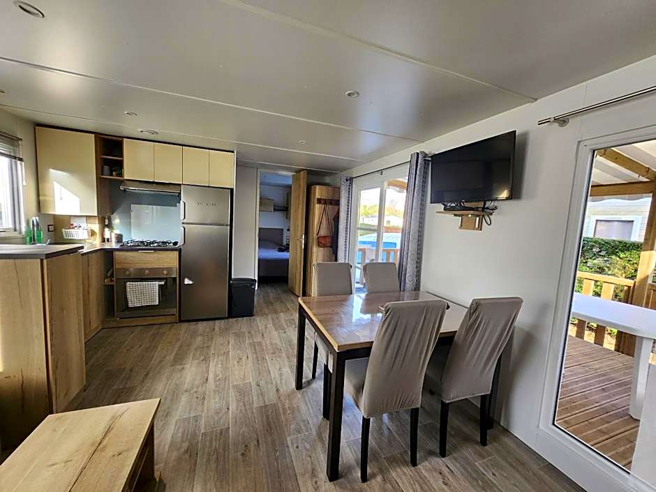 mobil home climatisé 4 personnes