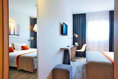 Double bed with Sofa bed