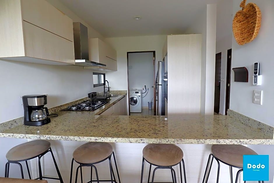 Residencial privado con alberca a 3 min. de la playa