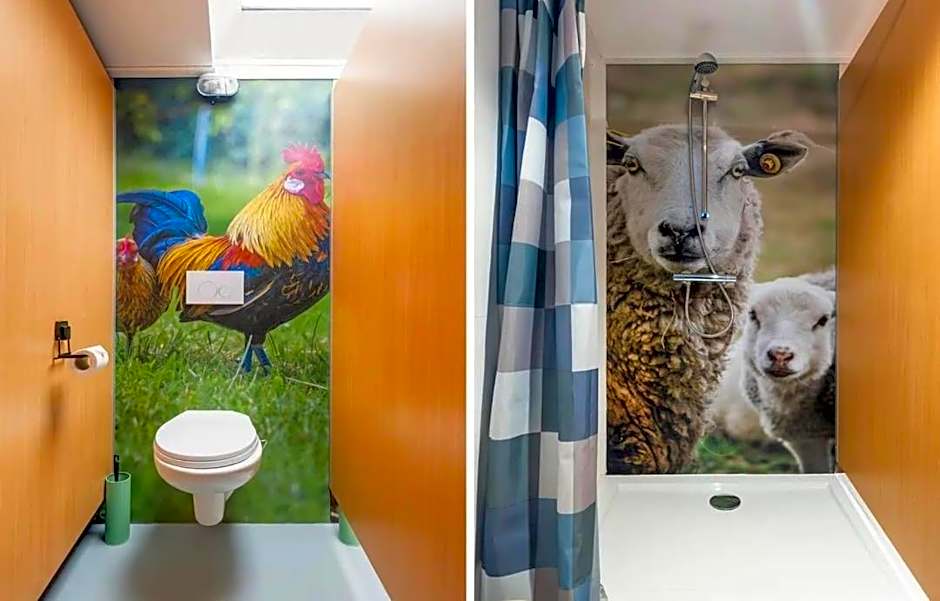 Grytmanshoeve, Vakantiehuis met glamping