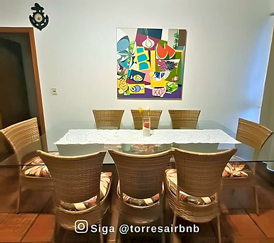 Apto vista mar | 200mts da praia | Quatro Praças