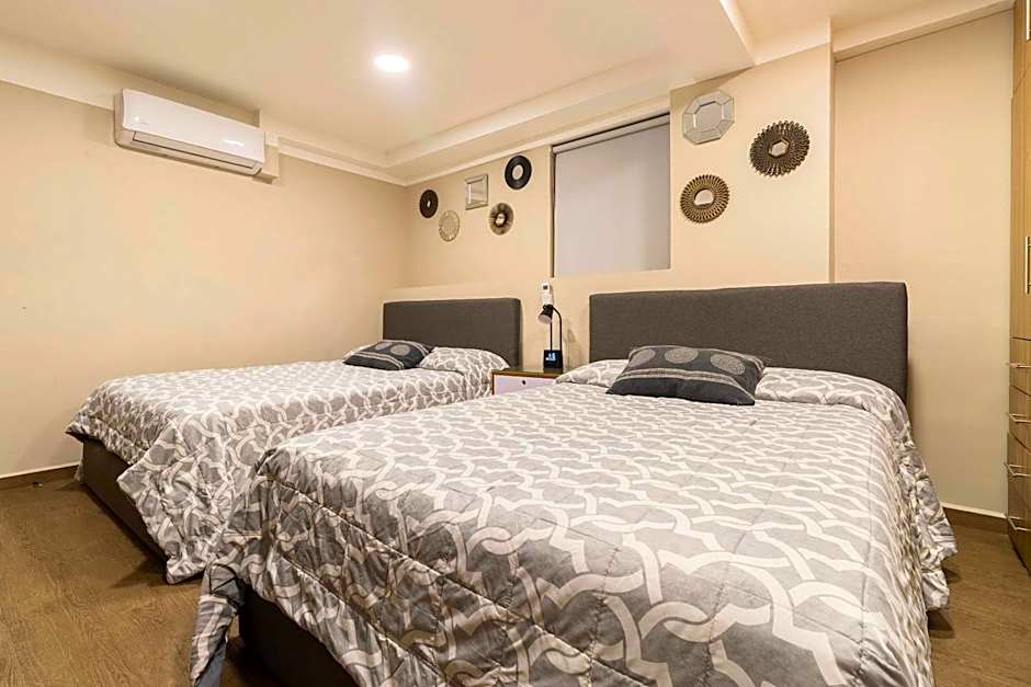 102 Centro 2Bdrm 2bath apt AC Rooftop