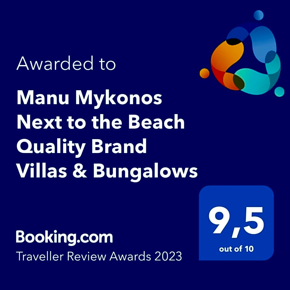 Manu Mykonos Next to the Beach Quality Brand Villa & Bungalows