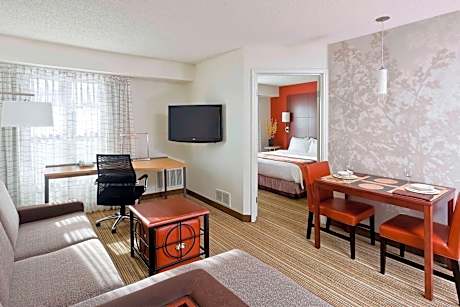 One-Bedroom King Apartment with Sofa Bed