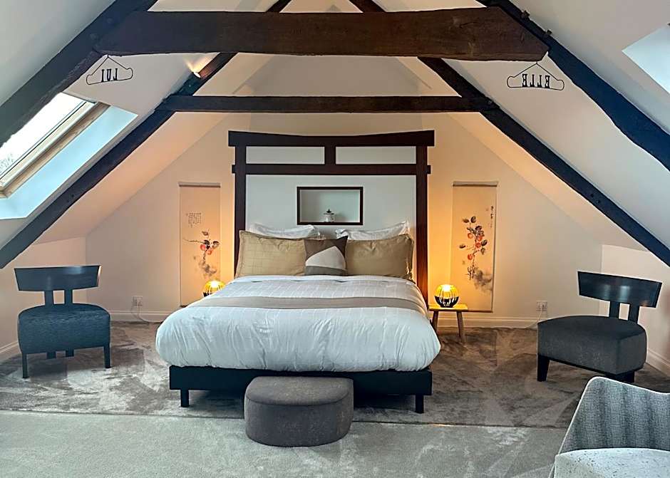 Demeure du Porzou, chambres d'hôtes de charme dans demeure d'exception, parc paysager, spa, massages, proche Paimpol, classé 4 épis