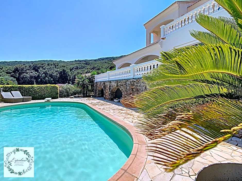 Seaview villa Marlau