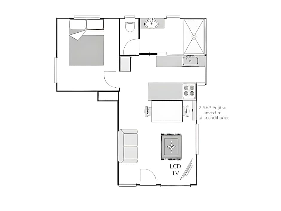 Coconut Palms on the Bay