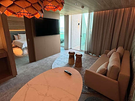 Junior King Suite with Sofa Bed and Balcony  Sea view