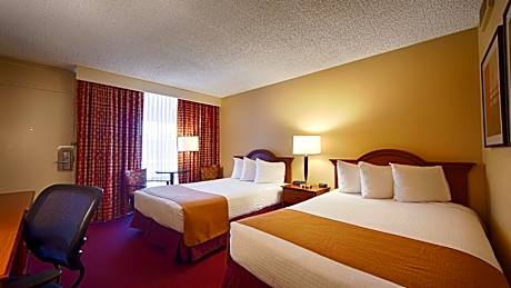 Double Room with Two Double Beds - Disability Access - Non-Smoking