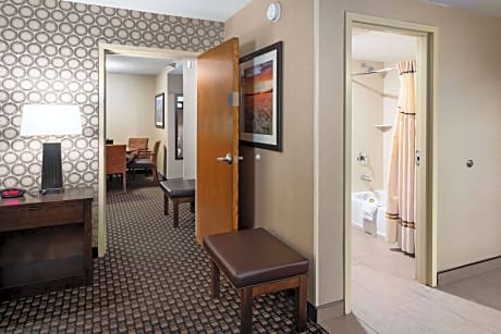 Two-Room King Suite with Sofa Bed - Fireplace