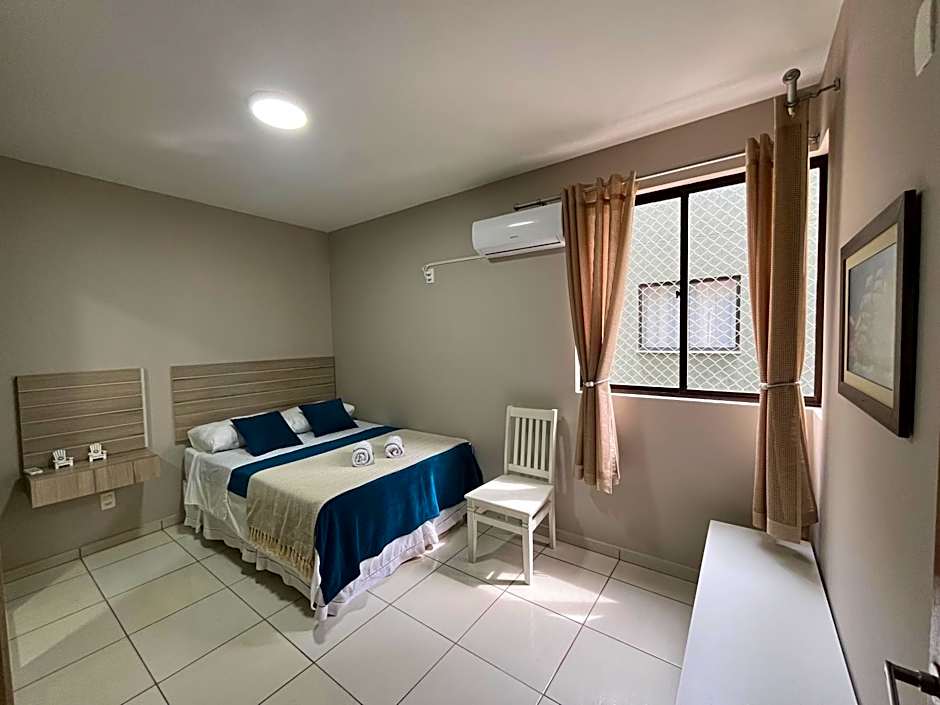 Vista mar - Apto a 60m do mar 3 quartos completo