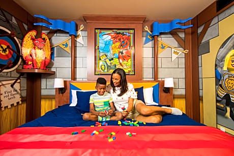 Knights & Dragons Deluxe Room at LEGOLAND Castle Hotel
