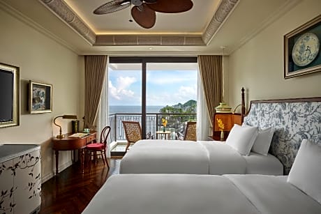 CLASSIC ROOM, 2 Single Size Beds, Sea View