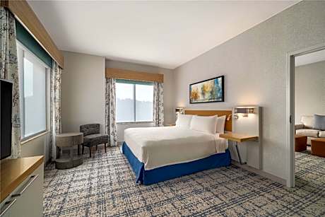 1 Kng Suite Mobility/hearing Access Ri Shwr Vis Firealrm/door/phn Alrt Living Area Comp Wifi-bed W/