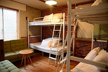 Quadruple Room with Shared Bathroom - Non-Smoking