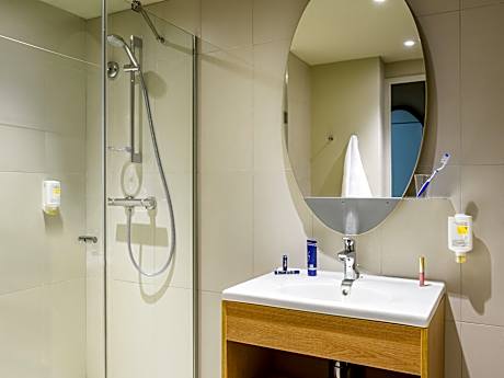 Studio for 4 people with 1 double bed and 2 sofa beds