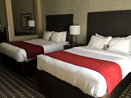 Queen Suite with Two Queen Beds with Sofa Bed