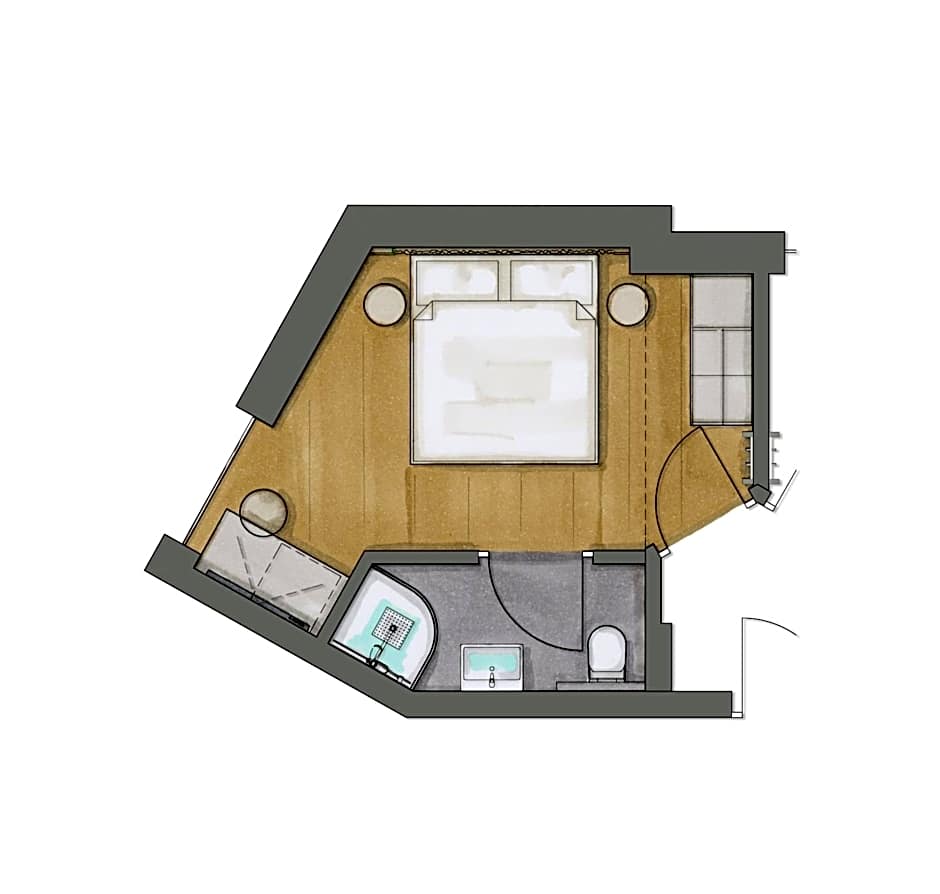 Photo 1 of 5 of Small Double Room