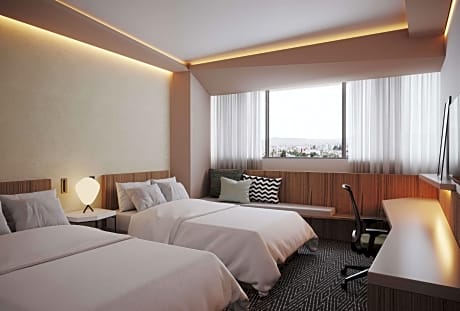 2 Double Beds Standard