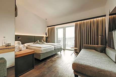 Superior Double Room with Extra Bed and Balcony