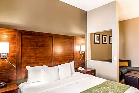 1 King Bed, Suite, Nonsmoking
