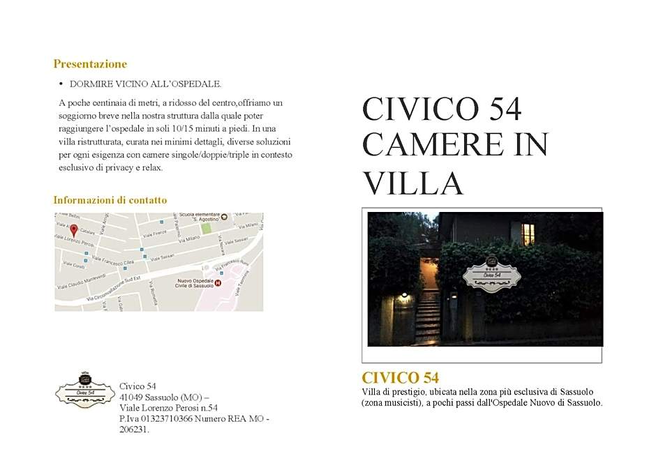 Civico 54 Sassuolo