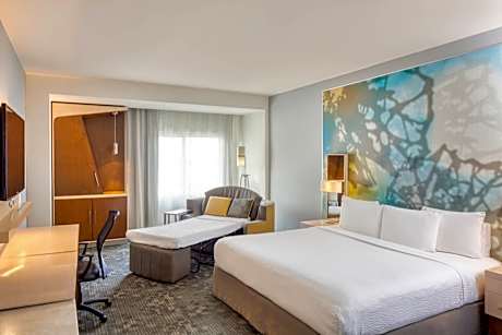 King Room with Sofa Bed and City View