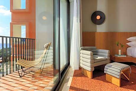 One-Bedroom Family Suite with Pool View