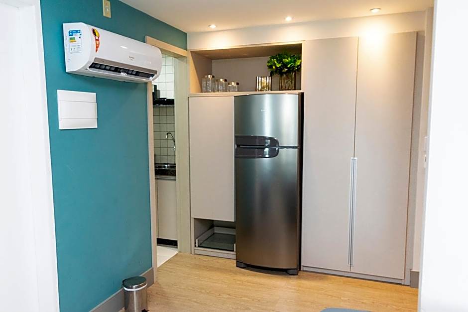 2703 Flat Beira Mar Av Boa Viagem com Cozinha