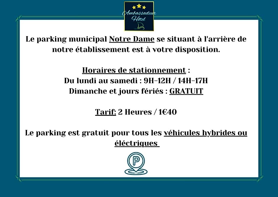 Ambassadeur Hotel - Cherbourg Port de Plaisance