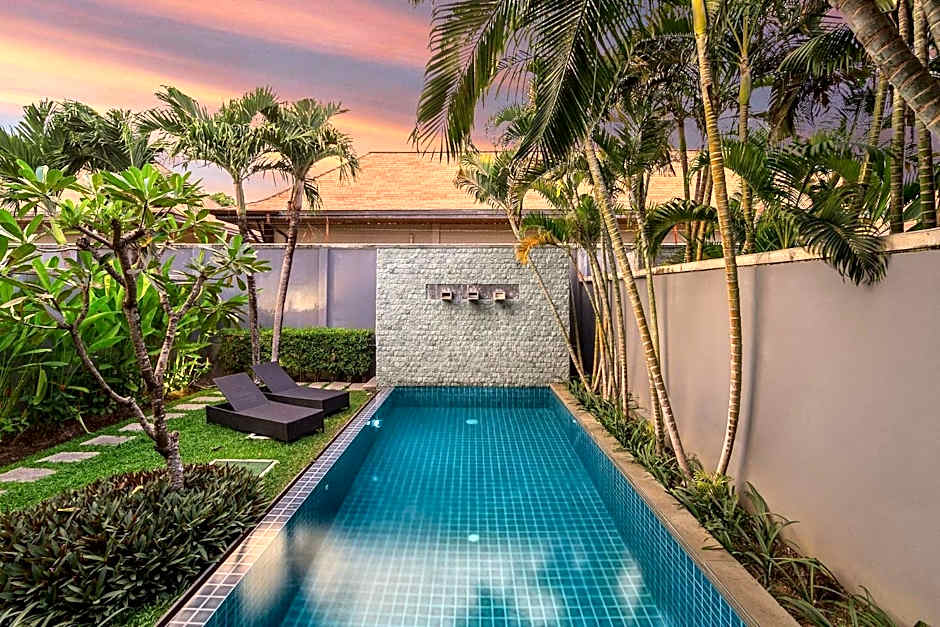 VILLA ARU Private Pool 3 min to Naiharn Beach