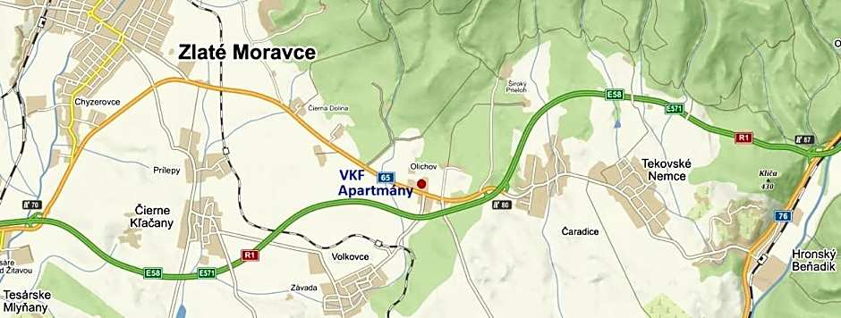 Apartmánové ubytovanie VKF