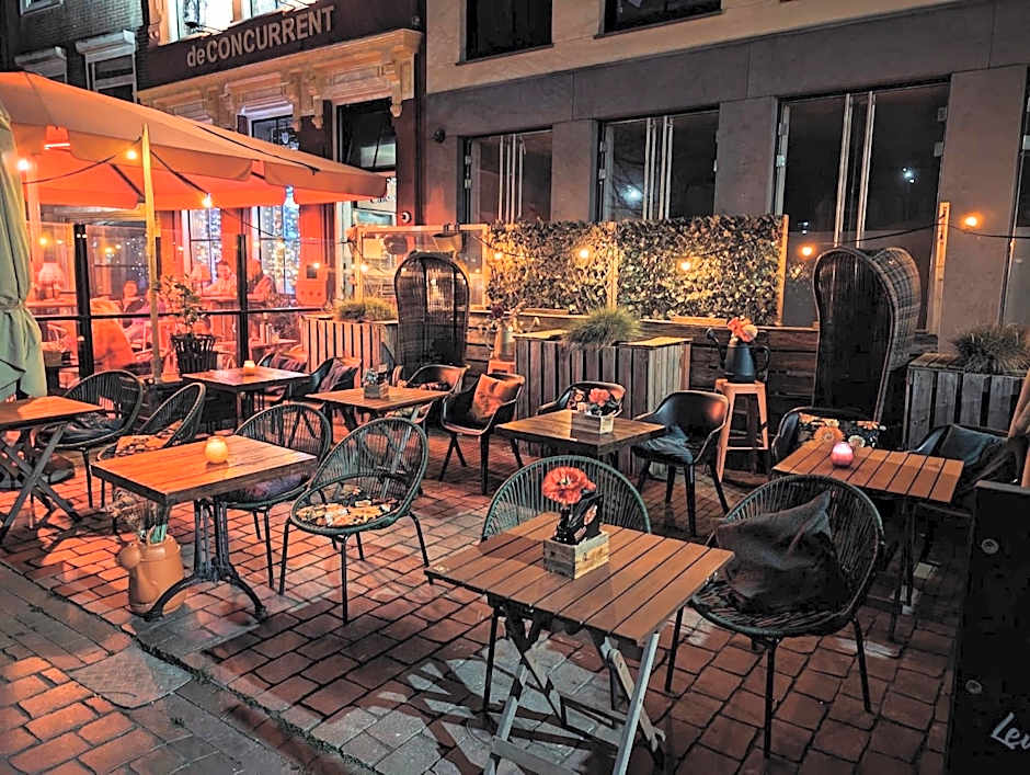 Slapen bij Café de Concurrent