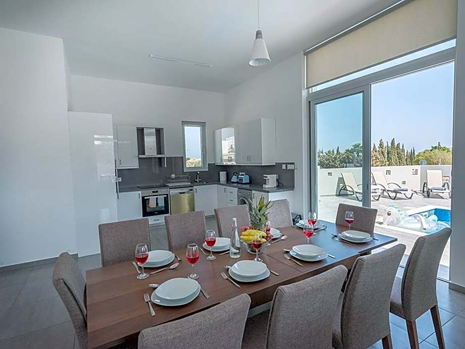 Villa Protaras Miramar, Luxury And New 5Bdr Protaras Villa With Pool
