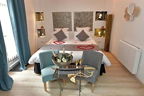 Double-Prestige-SDB privée-Vue sur Jardin-Chambre Zen