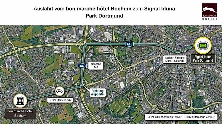 bon marché hôtel Bochum