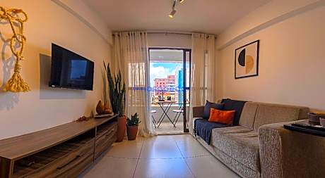 2 quartos no coração do Cabo Branco