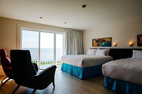 Superior Queen Room with 2 Queen Beds and Ocean View