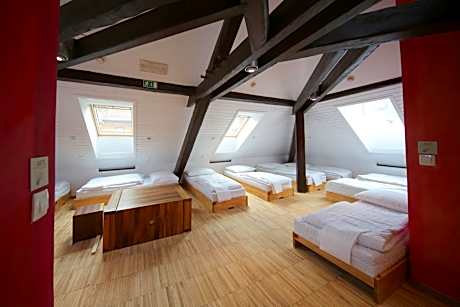 Bed in 12-Bed Dormitory Room with En Suite Bathroom