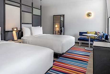 Queen Room with Two Queen Beds and City View