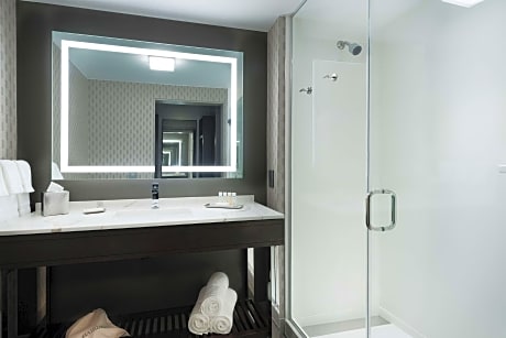 1 King Mobility/Hearing Accessible Ri Shwr