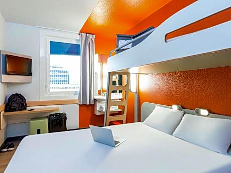 Triple Room with One Double Bed and One Bunk Bed