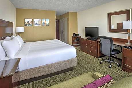 King Room with Roll-in Shower - Mobility Accessible