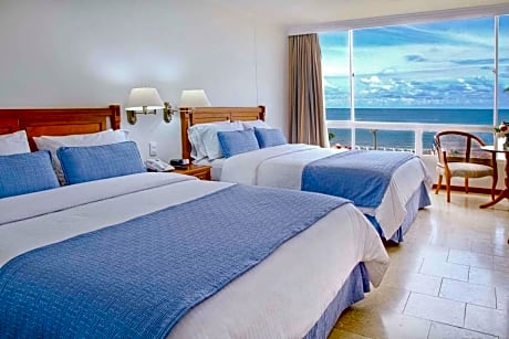 premium room, 2 queen beds, non smoking, ocean view