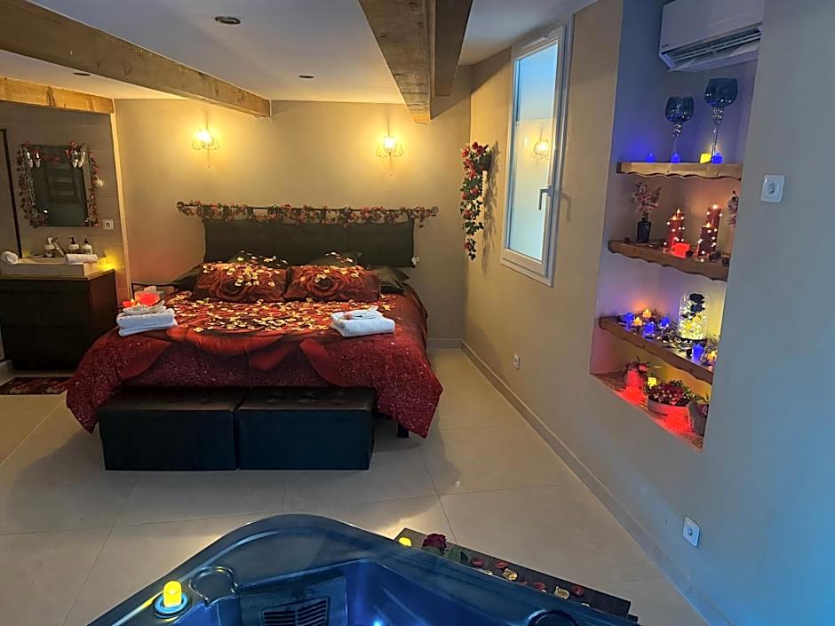 Le Cocon SPA Évasion Privée - jacuzzi -