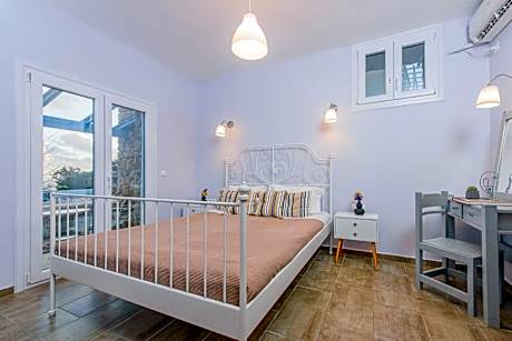 Stone Double Room with Pool & Sea View