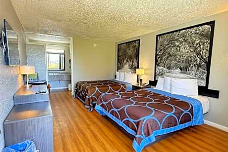 Double Room with Two Double Beds - Non-Smoking